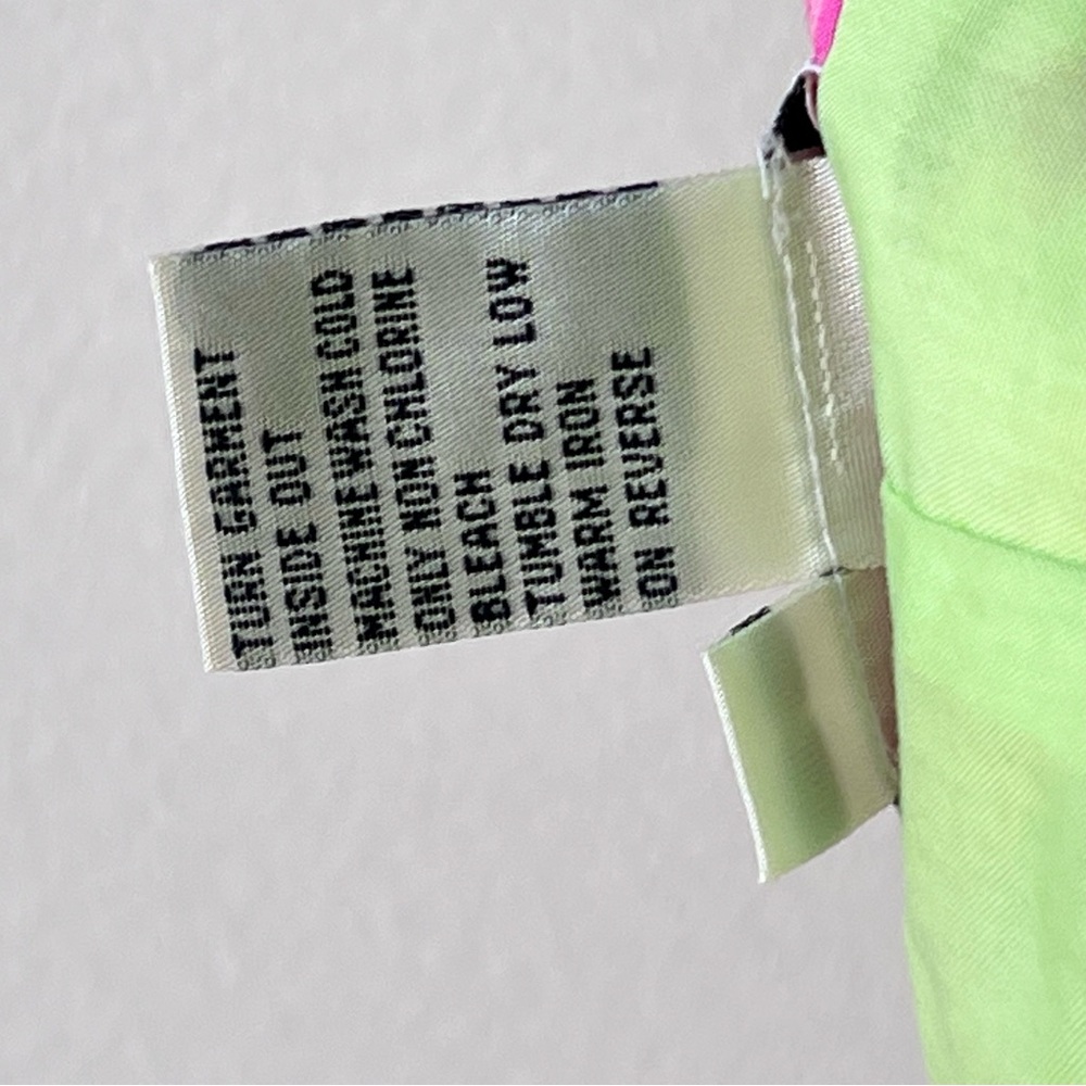 Vintage Lilly Halter Dress multi bright color size 4 - Picture 13 of 13